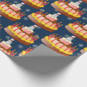 12月誕生日ラッピング紙 ラッピングペーパー (角)