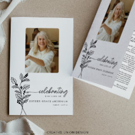 12月誕生月花葬祭プログラム チラシ