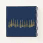 12月1日のクリスマススクラップブックアルバムバインダー ノートブック (裏面)