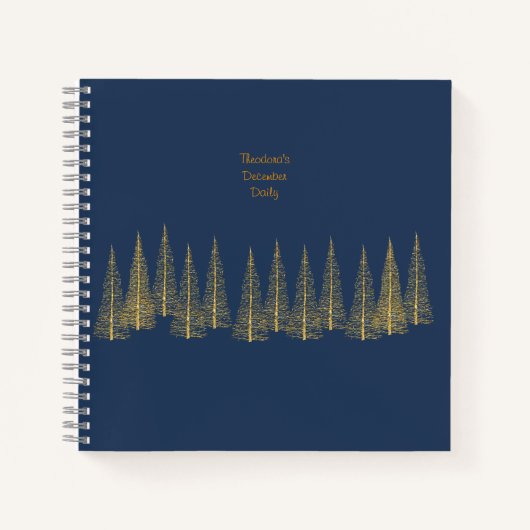 12月1日のクリスマススクラップブックアルバムバインダー ノートブック (正面)