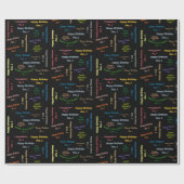 12月1日誕生日ギフト包装紙 ラッピングペーパー (フラット)