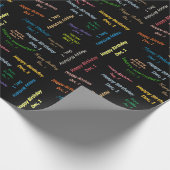 12月1日誕生日ギフト包装紙 ラッピングペーパー (角)