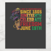 12月11日の記憶の黒い自由 ワインラベル (シングルラベル)