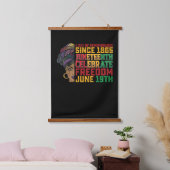 12月11日の記憶の黒い自由 吊り下げ型タペストリー (寝室)