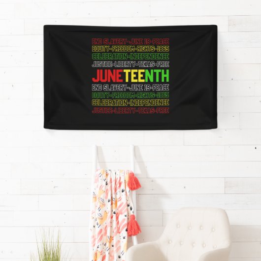 12月11日の黒史アフリカ系アメリカ人 横断幕 (インサイチュ)