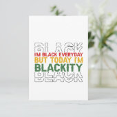 12月11日は黒だが、今日は黒 サンキューカード (スタンド正面)