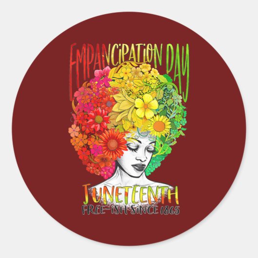 12月19日アフリカ系アメリカ人 ラウンドシール (正面)