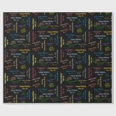 12月19日誕生日ギフト包装紙 ラッピングペーパー (フラット)