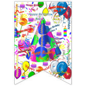 12月2日誕生日バンティングバナー バンティングフラッグ (第1の旗)