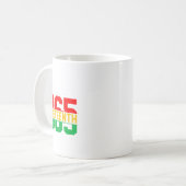 12月2024黒祝自由1865日戸 コーヒーマグカップ (正面左)