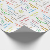 12月21日誕生日ギフト包装紙 ラッピングペーパー (角)