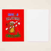 12月25日のクリスマスを過ごす (正面&裏面)