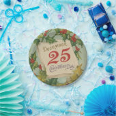 12月25日のクリスマス ペーパープレート (パーティー)