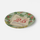 12月25日のクリスマス ペーパープレート (アングル)