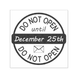 12月25日まで営業しない セルフインキングスタンプ