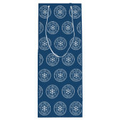 12月25日まで開かないブルーワイン抱き枕 ワインギフトバッグ (裏面)