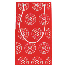 12月25日まで開かない赤い抱き枕 スモールペーパーバッグ