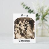 12月26日のサンタの活動 – ヴィンテージ シーズンポストカード (スタンド正面)