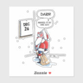 12月26日コンターステッカー シール (シート)