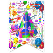 12月26日誕生日バンティングバナー バンティングフラッグ (第1の旗)