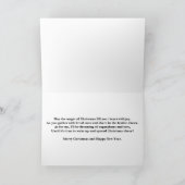 12月26日Fireplace Chrisによる休憩サンタ カード (内部)