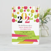 12月31日パーティの招待状 招待状 (スタンド正面)