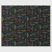 12月9日誕生日ギフト包装紙 ラッピングペーパー (フラット)