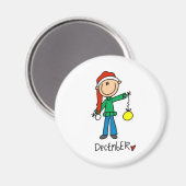 12月 マグネット (正面/裏面)