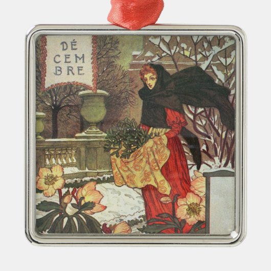 12月 メタルオーナメント (正面)