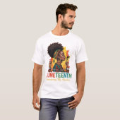 12月 – 私の先祖の自由を思い出す Tシャツ (正面フル)
