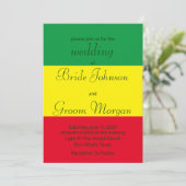 12月 – 赤、黄、緑 – 夏結婚の 招待状 (スタンド正面)