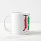 12月 – 黒の歴史 コーヒーマグカップ (左)