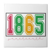 12月 – 黒の歴史 タイル (正面)