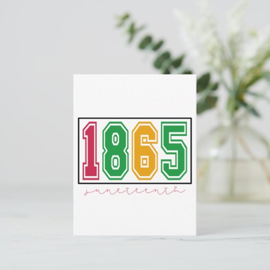 12月 – 黒の歴史 ポストカード (スタンド正面)