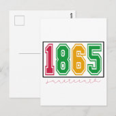 12月 – 黒の歴史 ポストカード (正面/裏面)