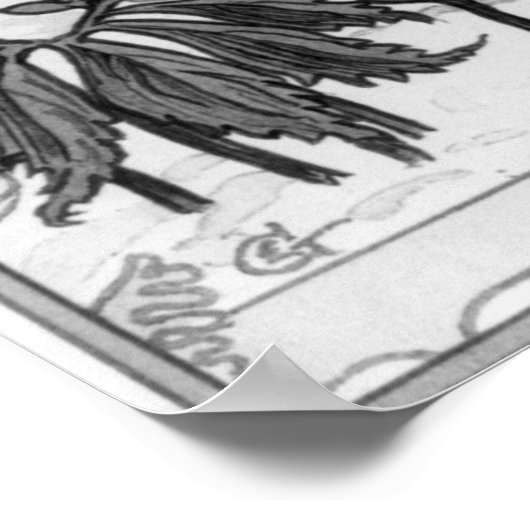 12月 – Eugene Grasset - 1895 ポスター (角)