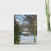 「12月」Notecard シーズンカード (正面)