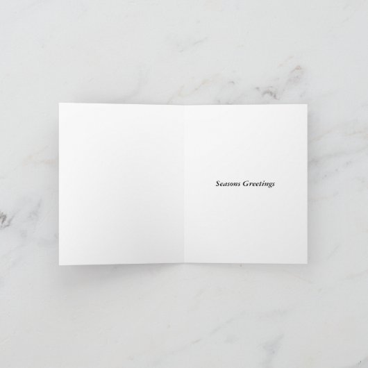 「12月」Notecard シーズンカード (内部)