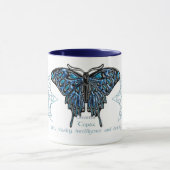 12月Birthstoneの蝶マグ マグカップ (中央)