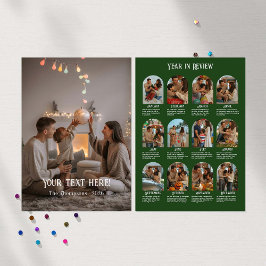 12枚の写真で振り返る家族の1年 シーズンカード