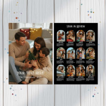 12枚の写真で振り返る家族の1年