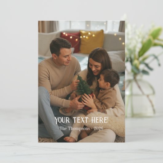 12枚の写真で振り返る1年 家族編 シーズンカード (スタンド正面)