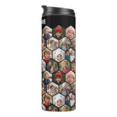 12枚の写真カスタム名でフォトコラージュを作成する タンブラー (回転右)