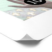 12枚の画像で簡単に独自のフォトアートを作成 ポスター (角)