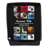 12枚の画像を使って自分のデコを簡単に作る バックパック (正面)