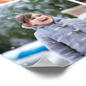 12枚パーソナライズされたの写真とコラージュ ポスター (角)