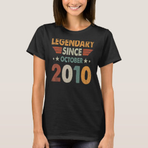 12歳の伝説2010年10月12誕生 Tシャツ