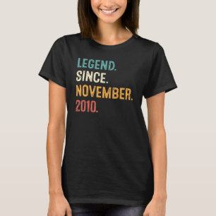 12歳の伝説2010年11月12日バード Tシャツ