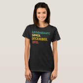 12歳の伝説2010年12月12日バード Tシャツ (正面フル)
