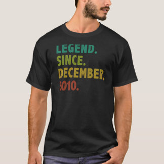 12歳の伝説2010年12月12誕生 Tシャツ